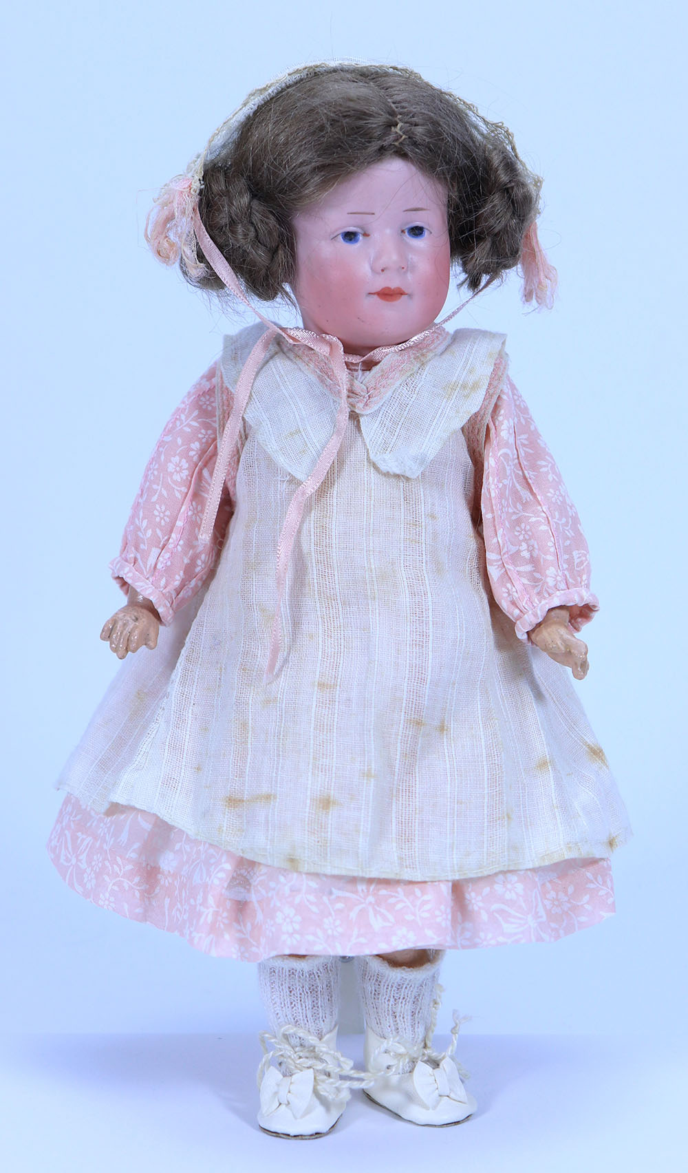 Rare A.M 550 bisque head doll, German circa 1910,