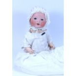 A.M 351 bisque head Dream Baby doll, German circa 1915,