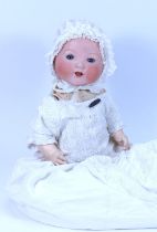 A.M 351 bisque head Dream Baby doll, German circa 1915,