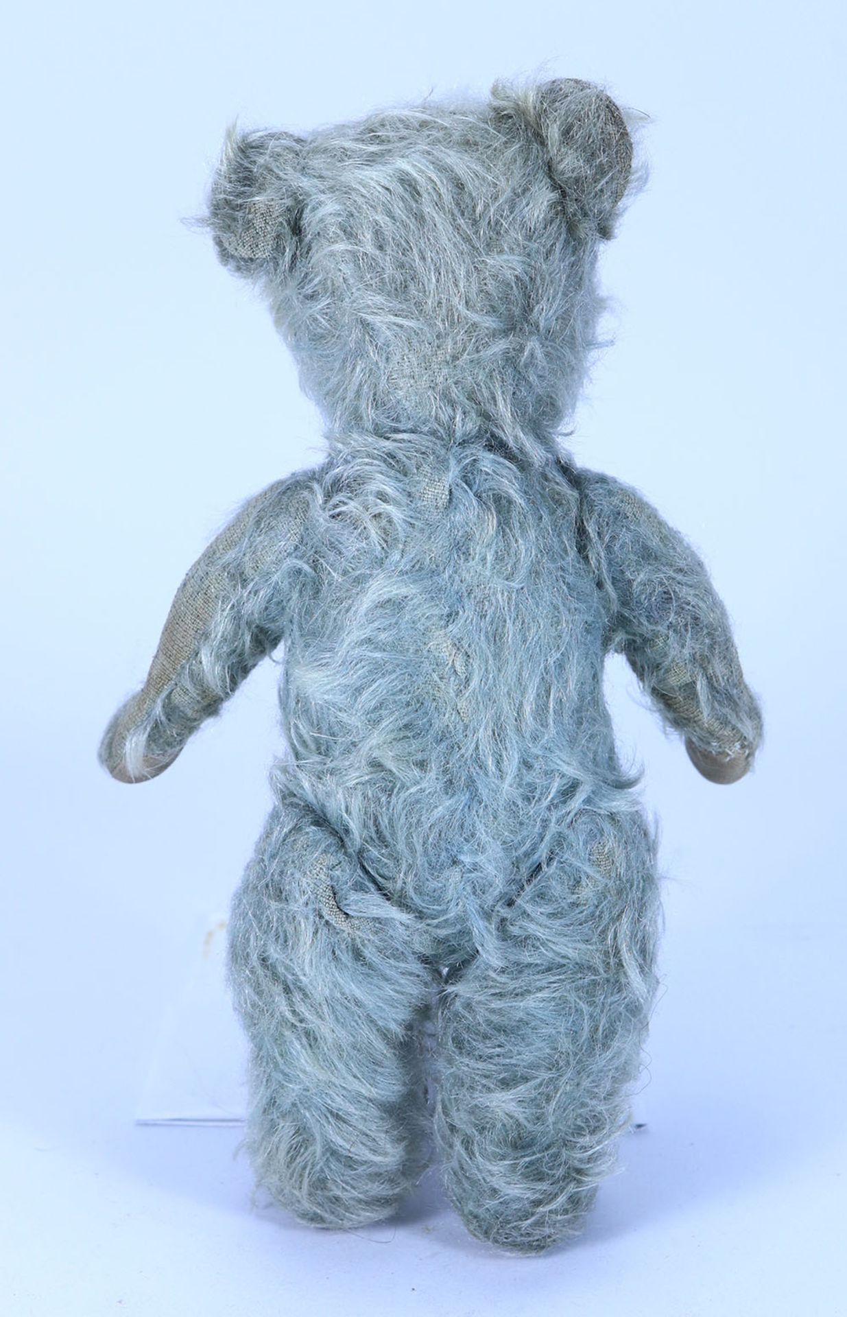 A charming small Chiltern blue mohair Teddy bear, 1920s, - Bild 3 aus 3