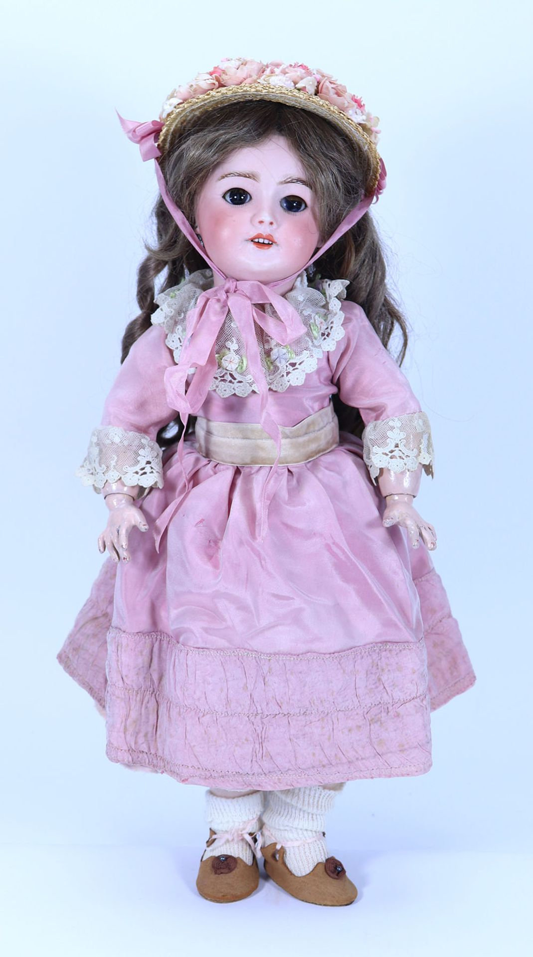 An S.F.B.J 301 bisque head doll, French circa 1915,