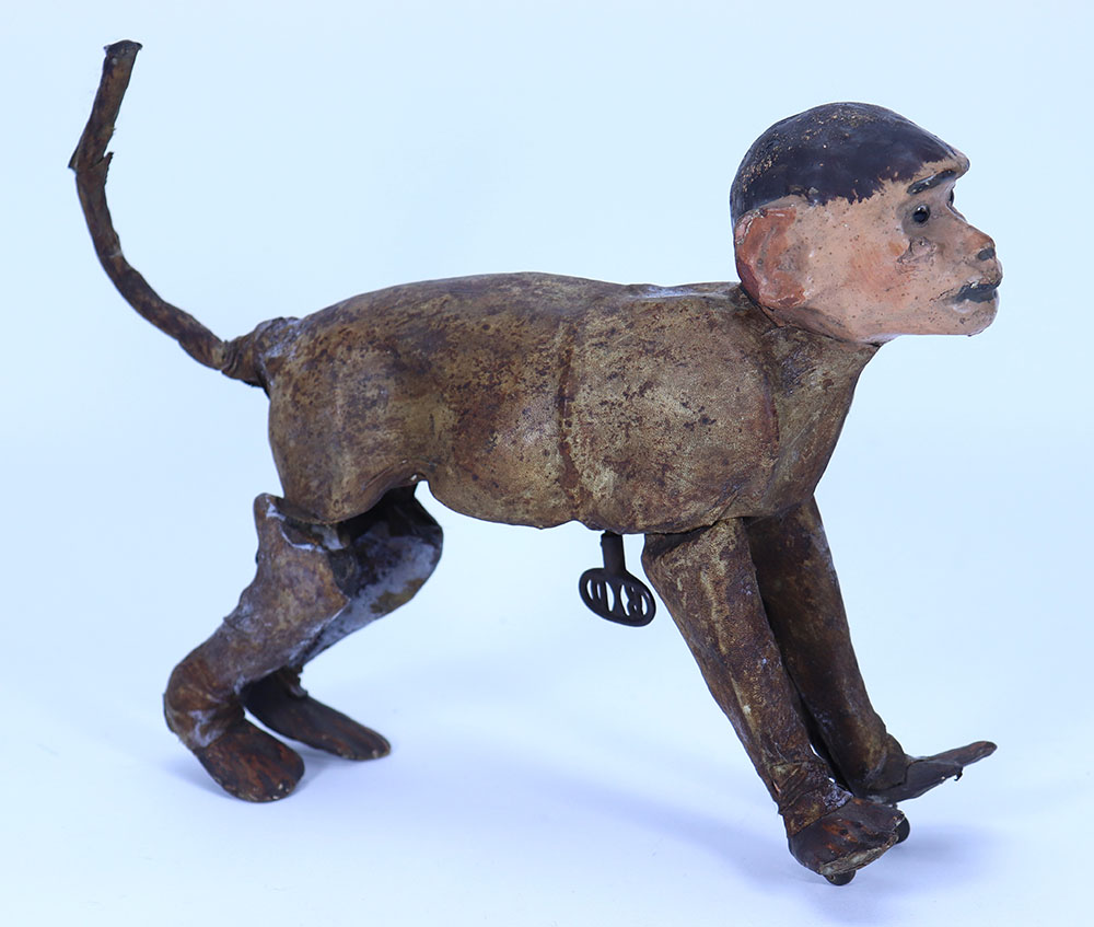 A rare and early Roullet and Decamps Monkey mechanical toy, French circa 1890, - Image 2 of 3