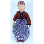 A Kathe Kruse cloth doll I, German circa 1930,