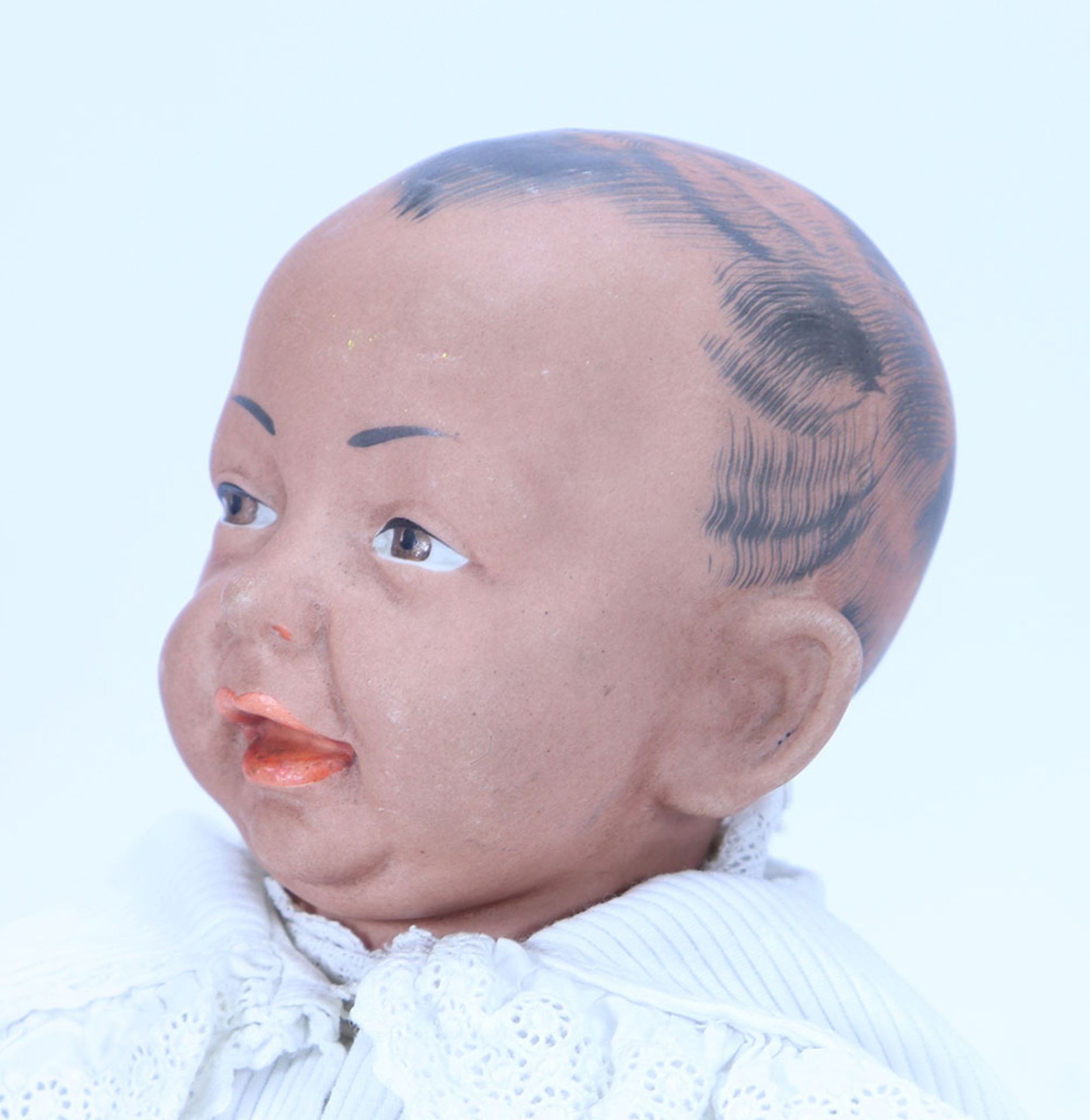 A Kammer & Reinhardt 100 brown bisque head character baby doll, German circa 1910, - Image 2 of 2