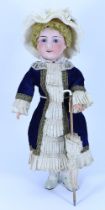 A ‘Petite Francais Liane’ bisque head doll, French circa 1915,