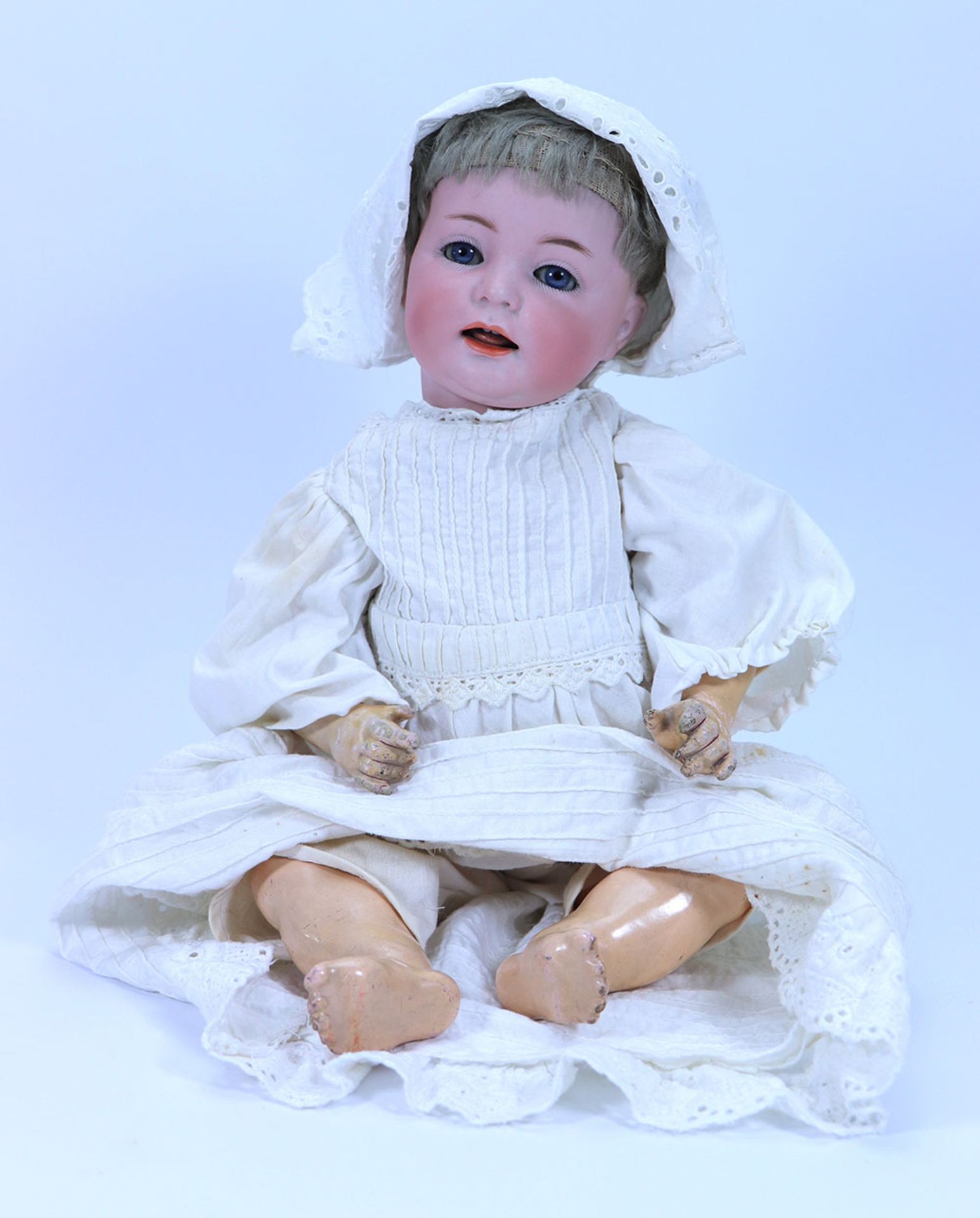 A Kammer & Reinhardt 116A bisque head character baby doll, German circa 1910,