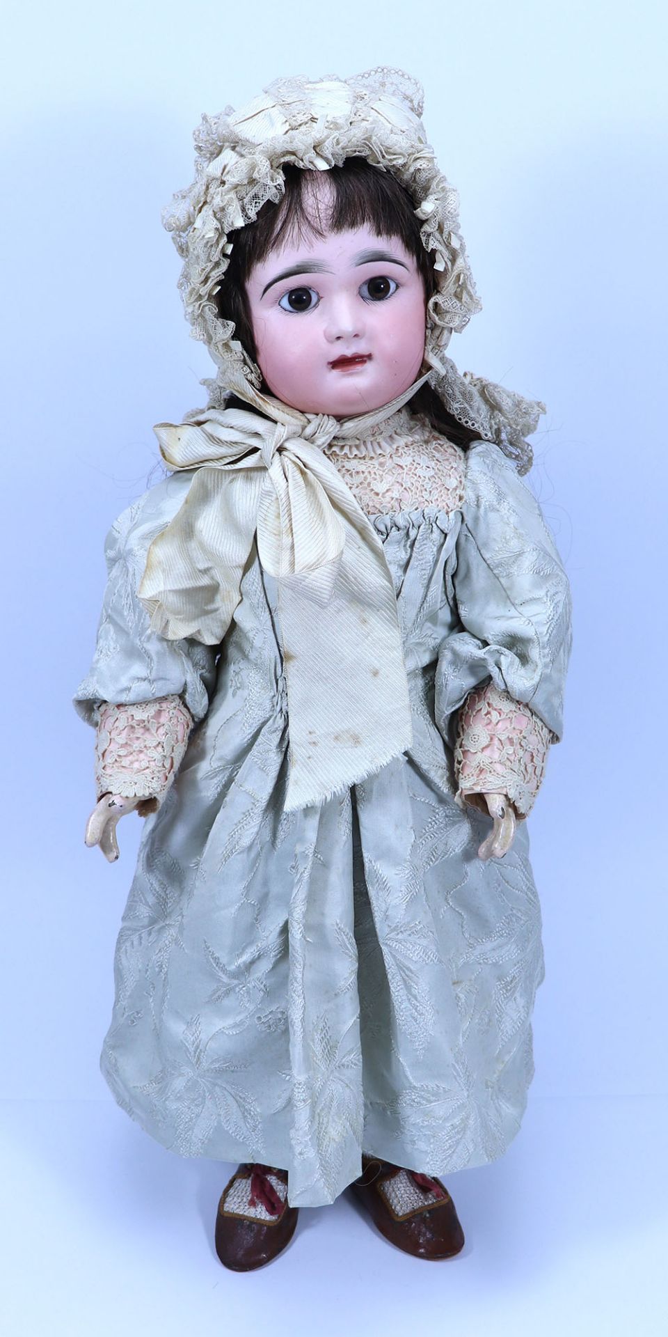 A large Rabery & Delphieu bisque head Bebe doll, size 3, French circa 1890,