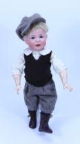 A Kammer & Reinhardt 116A bisque head character doll, German circa 1910,