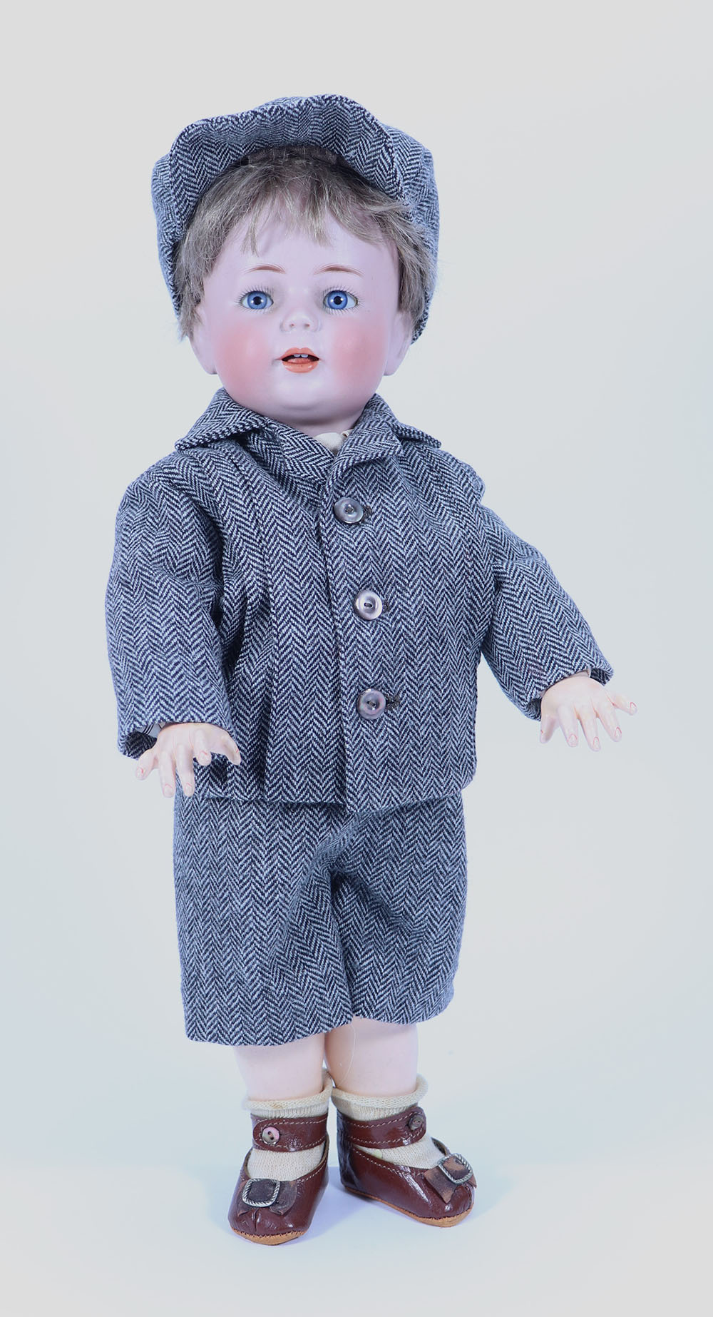 A rare Simon & Halbig 1489 ‘Erika’ bisque head doll, German circa 1910,