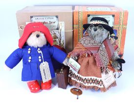 Special Edition boxed Paddington Bear and Aunt Lucy,