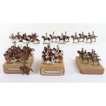 Collection of over 300 painted flat lead Soldiers, 19th/20th century