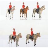 Britains Generals on 'swayback' horses