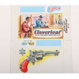 A Crescent Toy Original Artwork for The Cloverleaf Four Chamber Repeater Gun