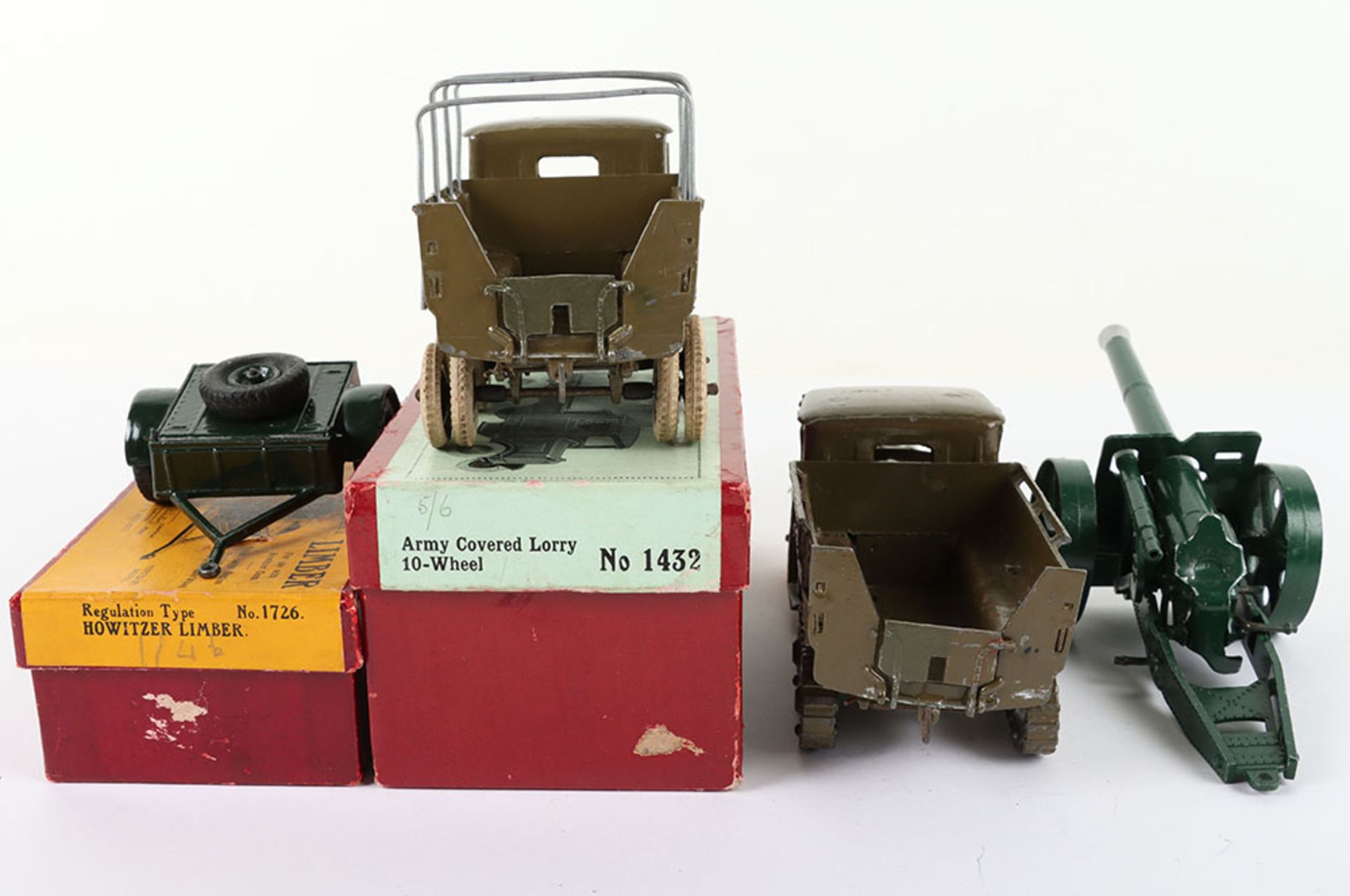Britains boxed 1432 Army Covered 10-wheel Lorry, 1936-41, - Bild 4 aus 4