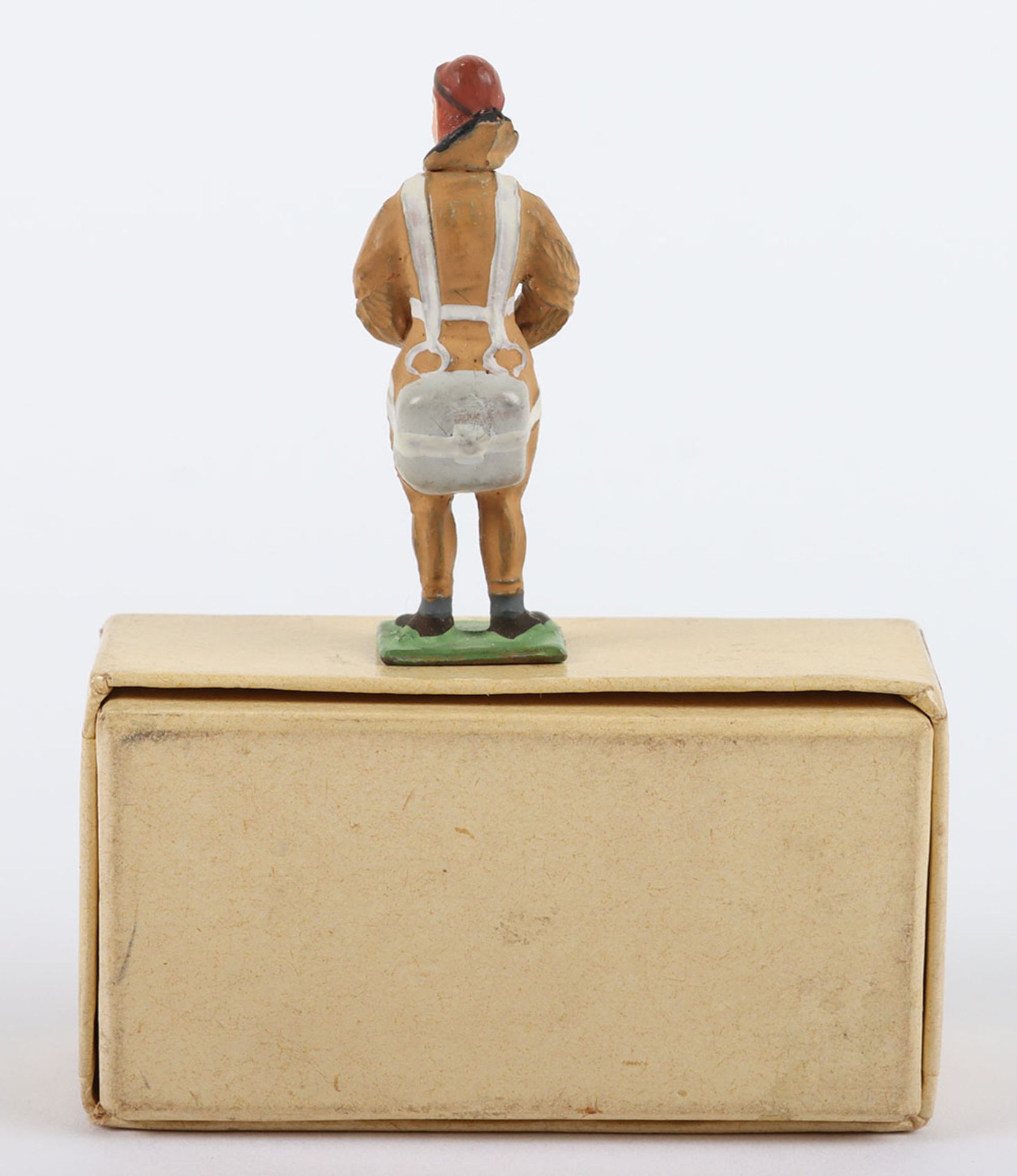 Rare boxed Heyde for Bassett-Lowke Personalty figure Amy Johnson, circa 1925 - Image 2 of 4