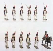 Lucotte Napoleonic First Empire Grenadiers of the Old Guard marching