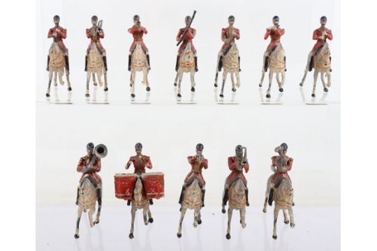 Britains from set 1 mounted Band of the First Lifeguards, first version - Image 2 of 3