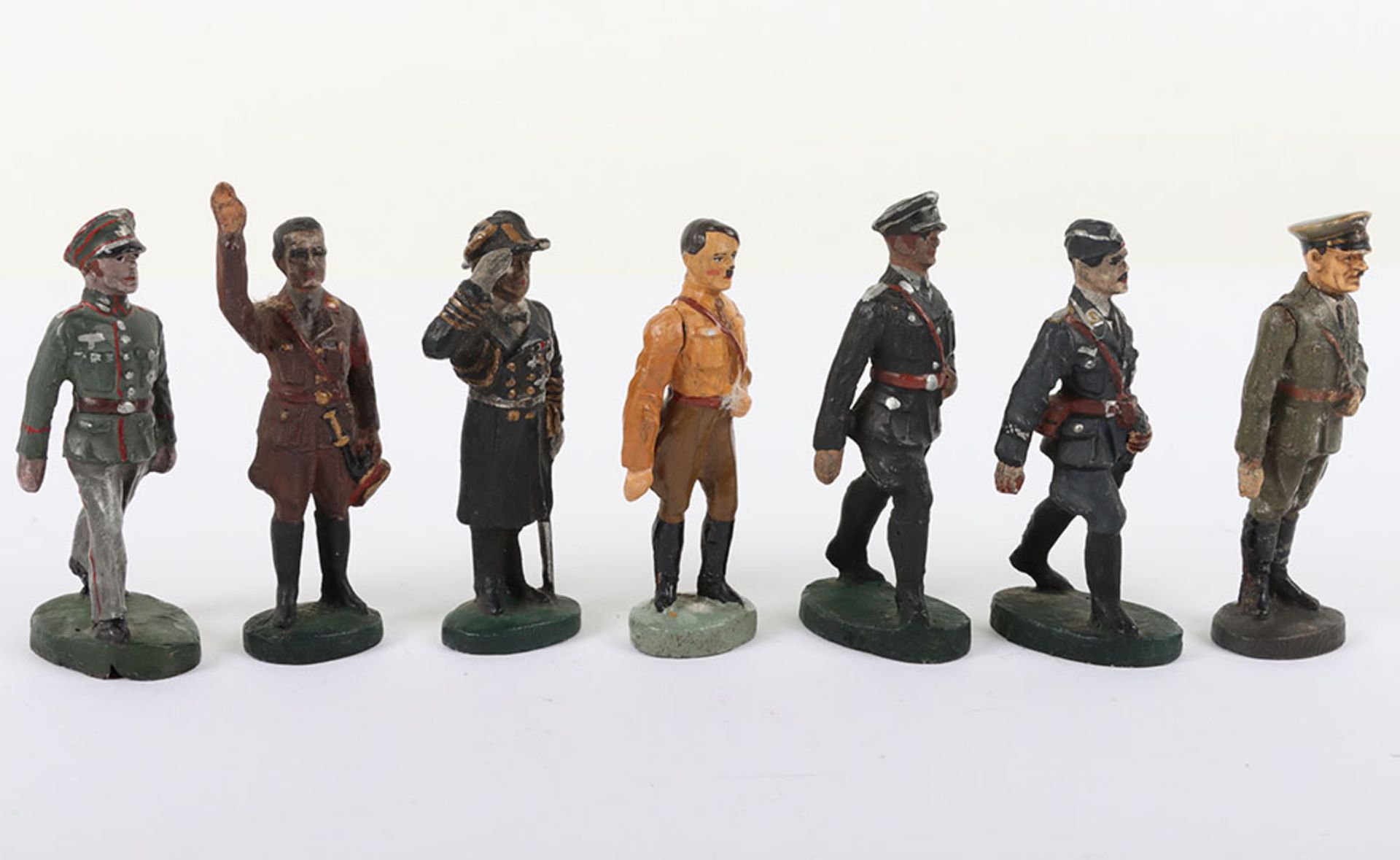 Four Elastolin 70mm Personality figures, 1930s - Image 3 of 5