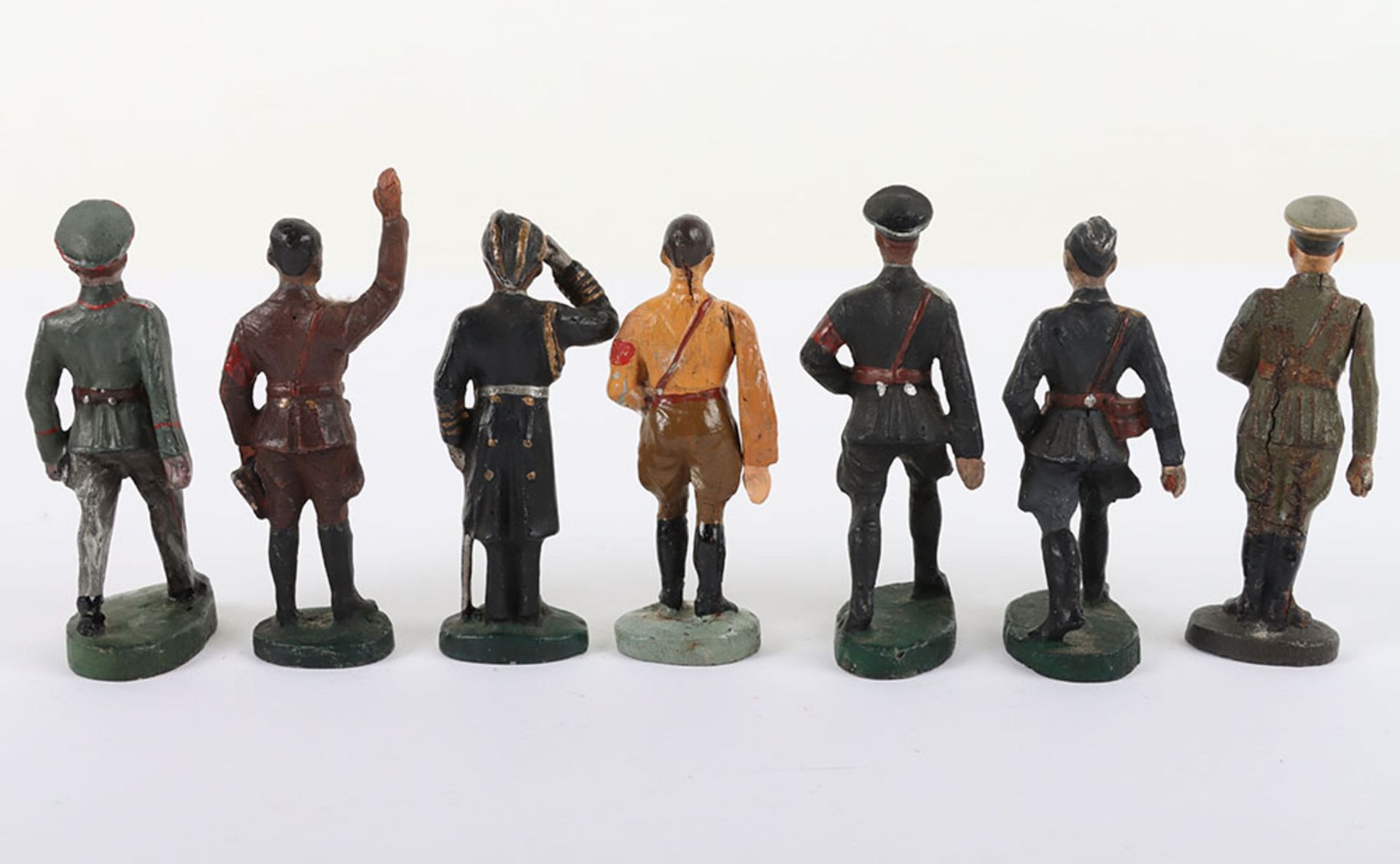 Four Elastolin 70mm Personality figures, 1930s - Image 4 of 5