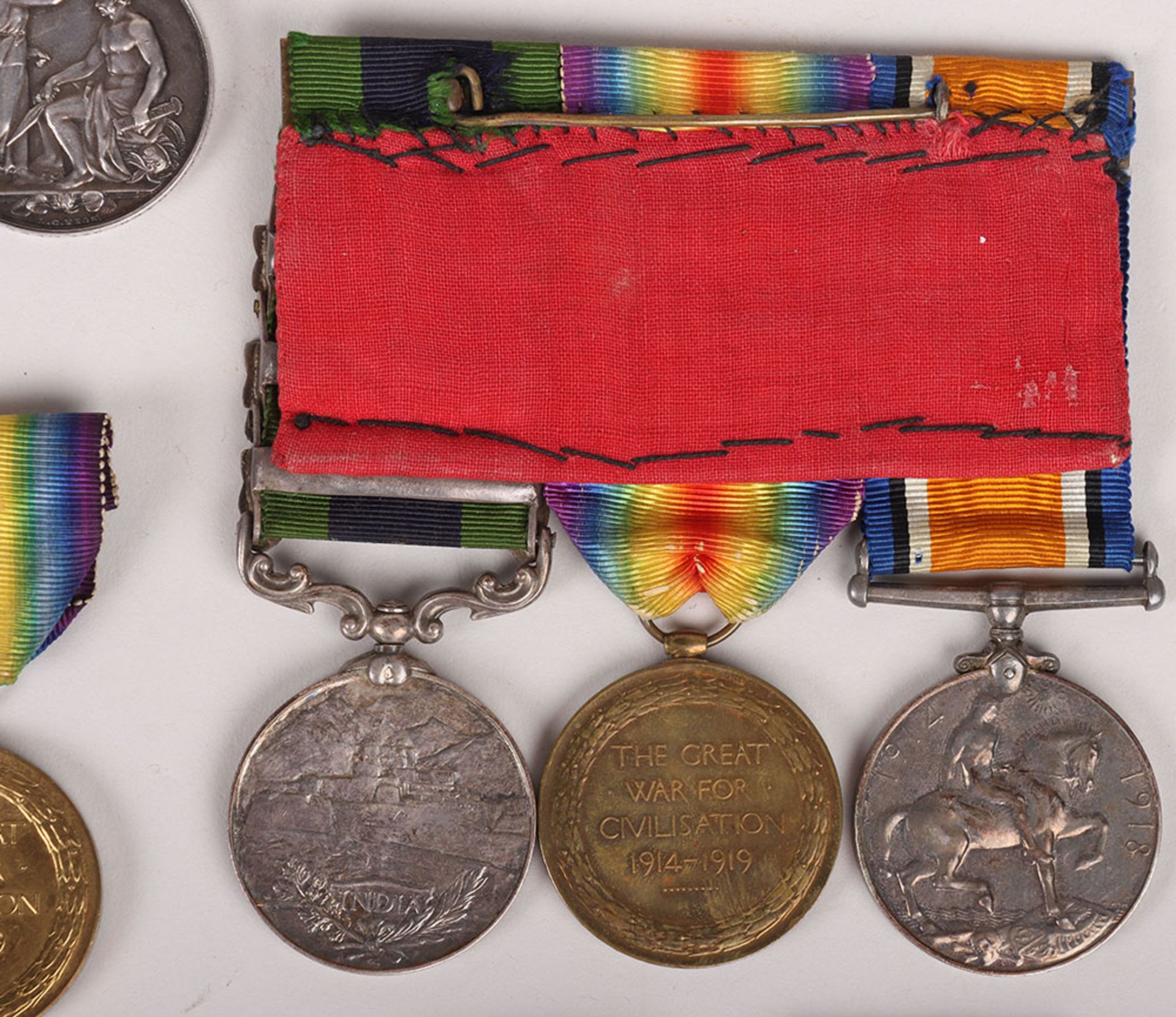 An Impressive Collection of Medals to 3 Members of the Sevenoaks Family Who all Served as Officers w - Bild 16 aus 23