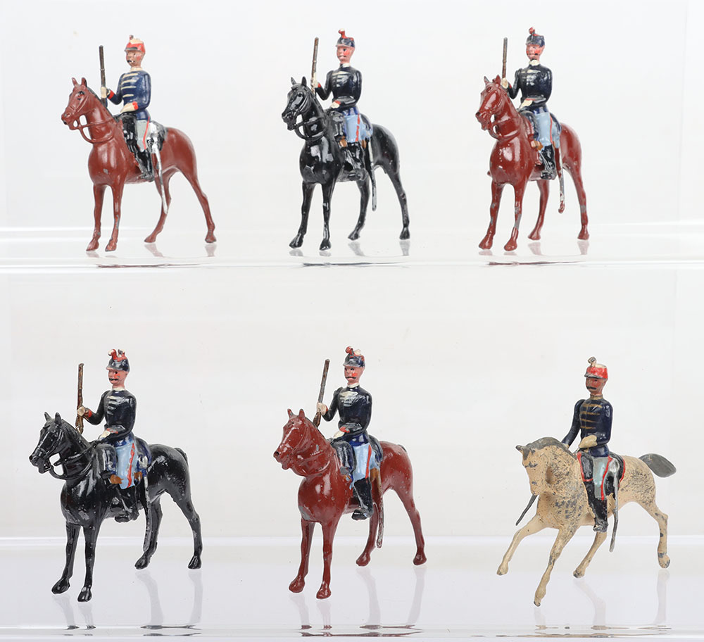 Britains set 190, Belgian Cavalry - Image 2 of 4