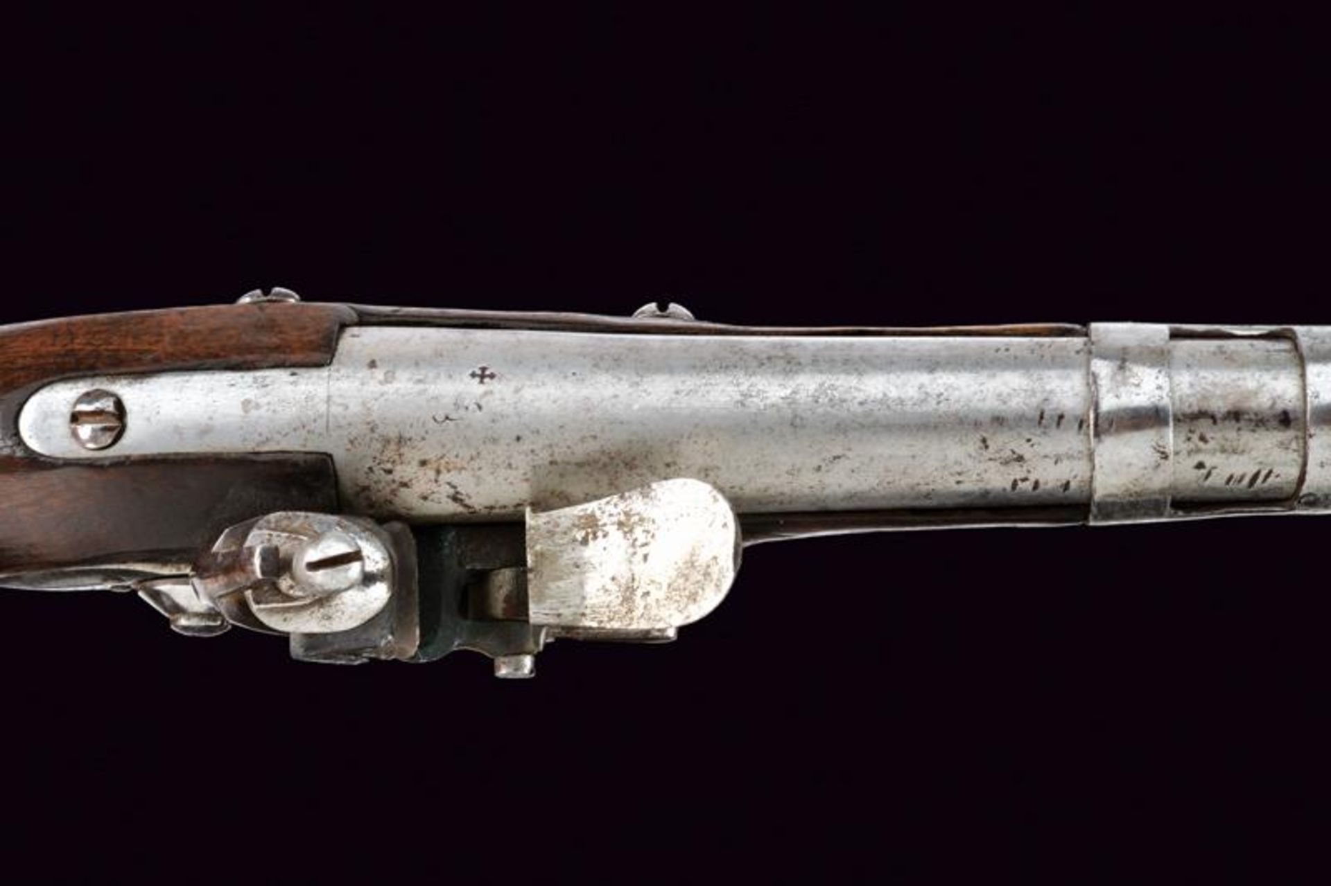 A gendarmerie flintlock pistol - Image 5 of 7