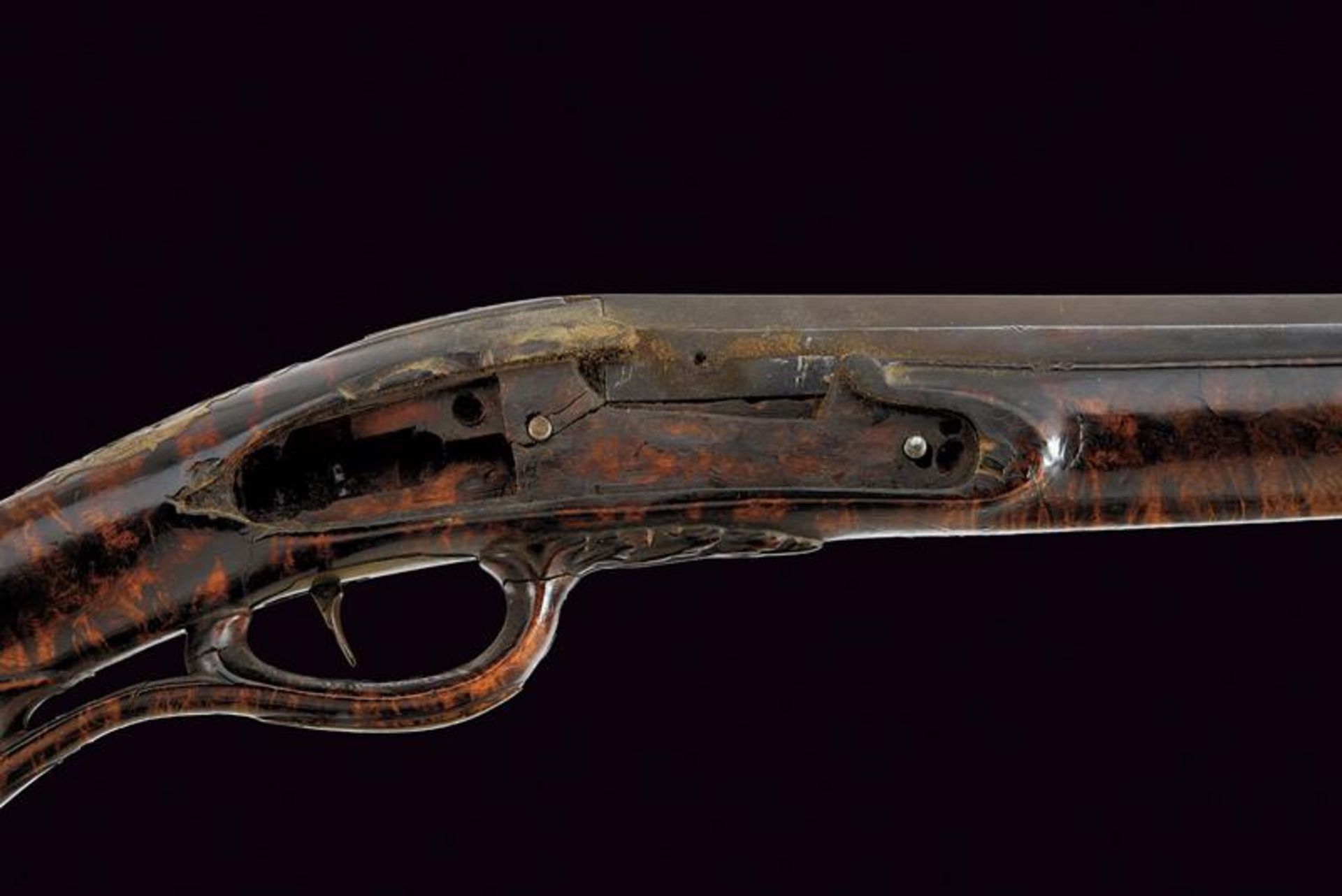 An elegant roman style flintlock gun - Image 2 of 11