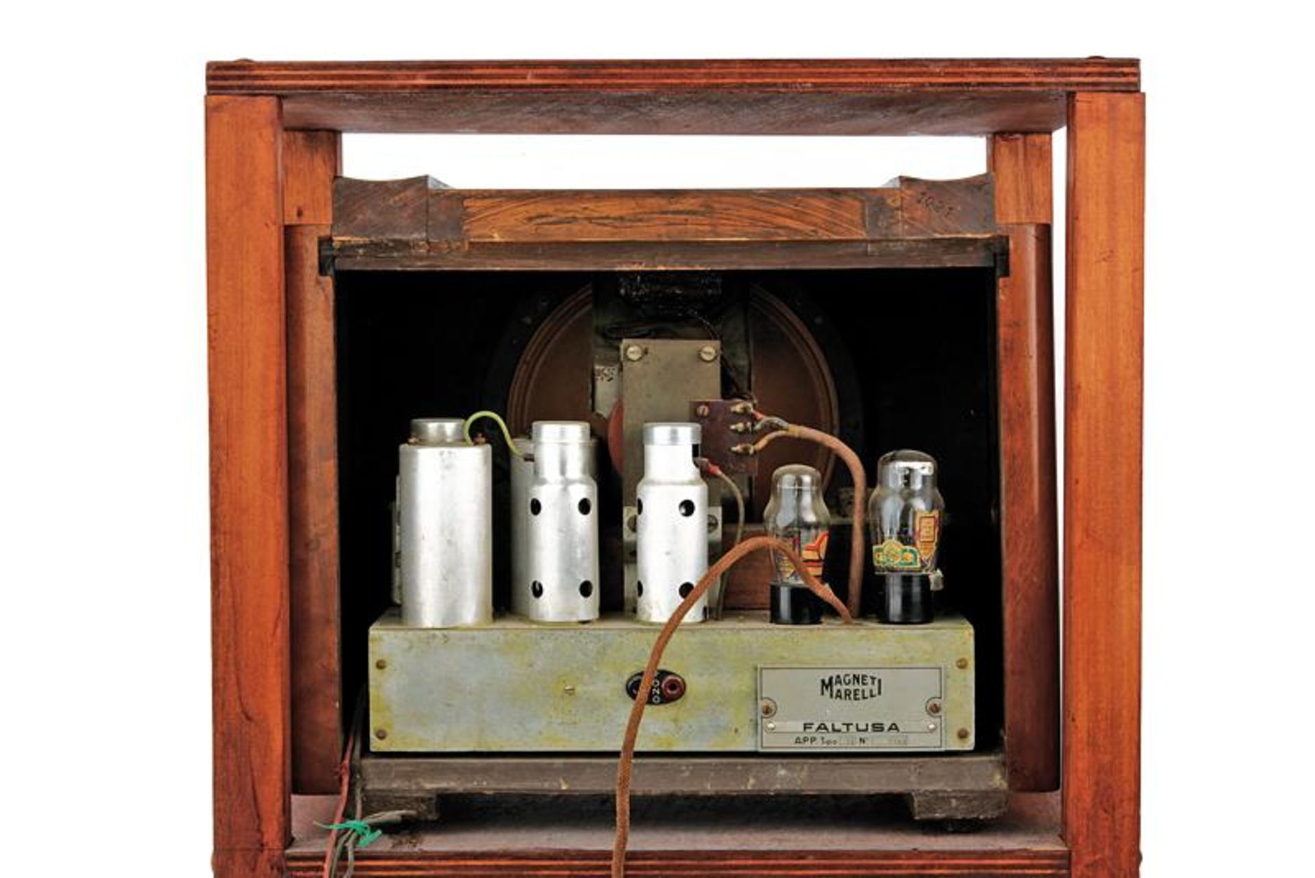 A 'Faltusa' model radio receiver by 'Radio Marelli' - Bild 3 aus 7