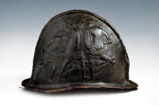 A very rare herald's helmet