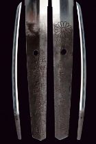 A wakizashi in shirasaya