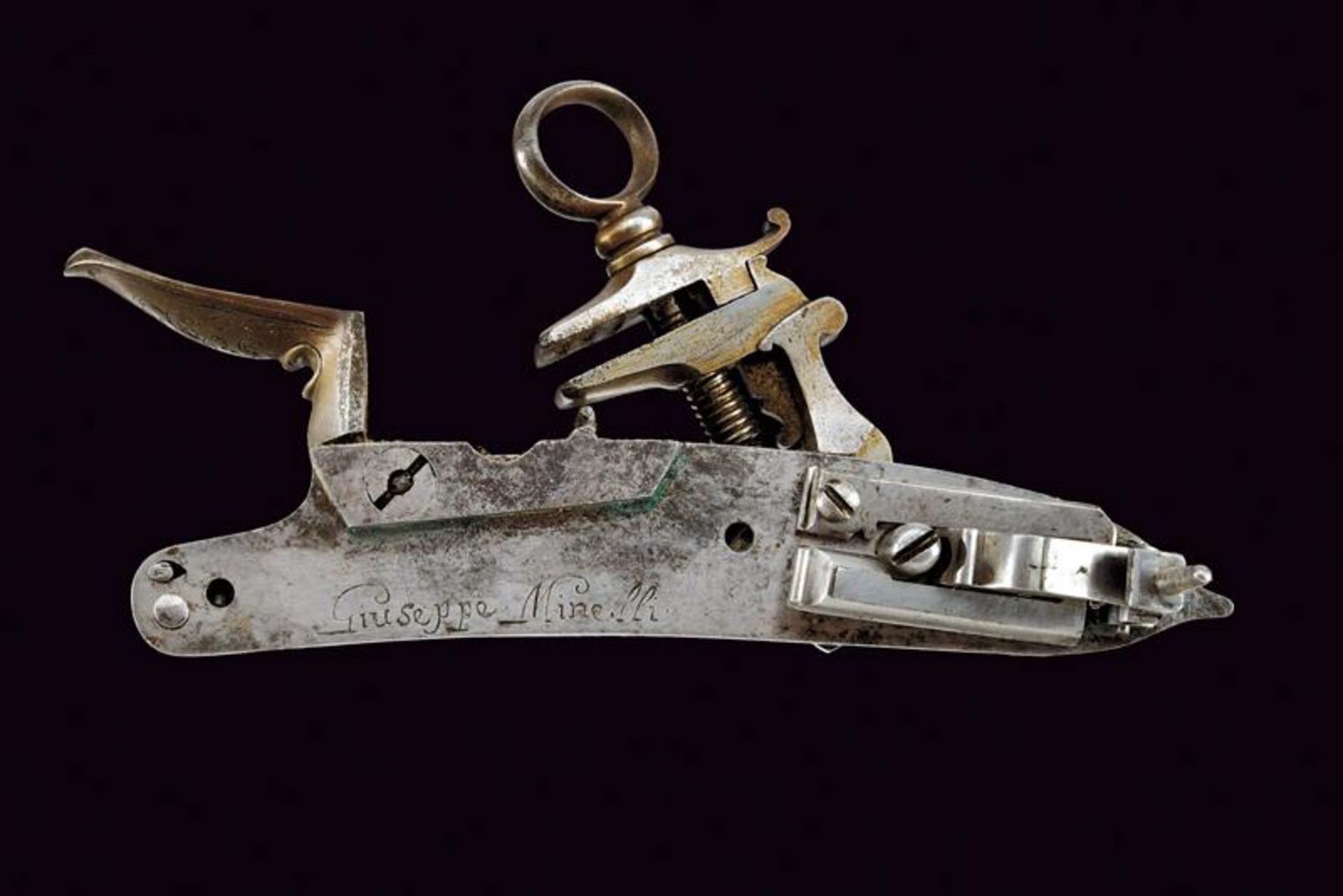 An elegant roman style flintlock gun - Image 4 of 11