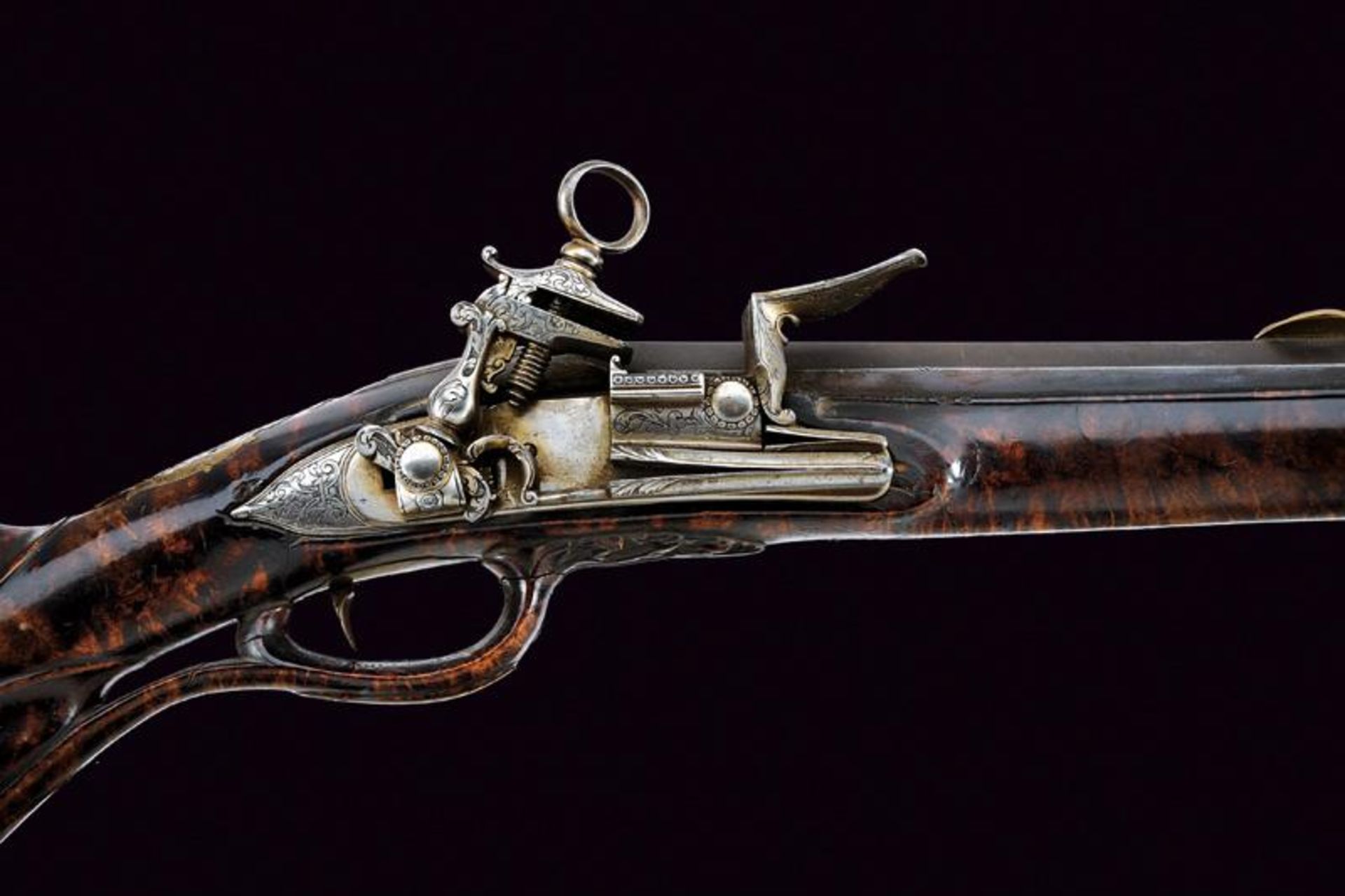 An elegant roman style flintlock gun - Image 5 of 11