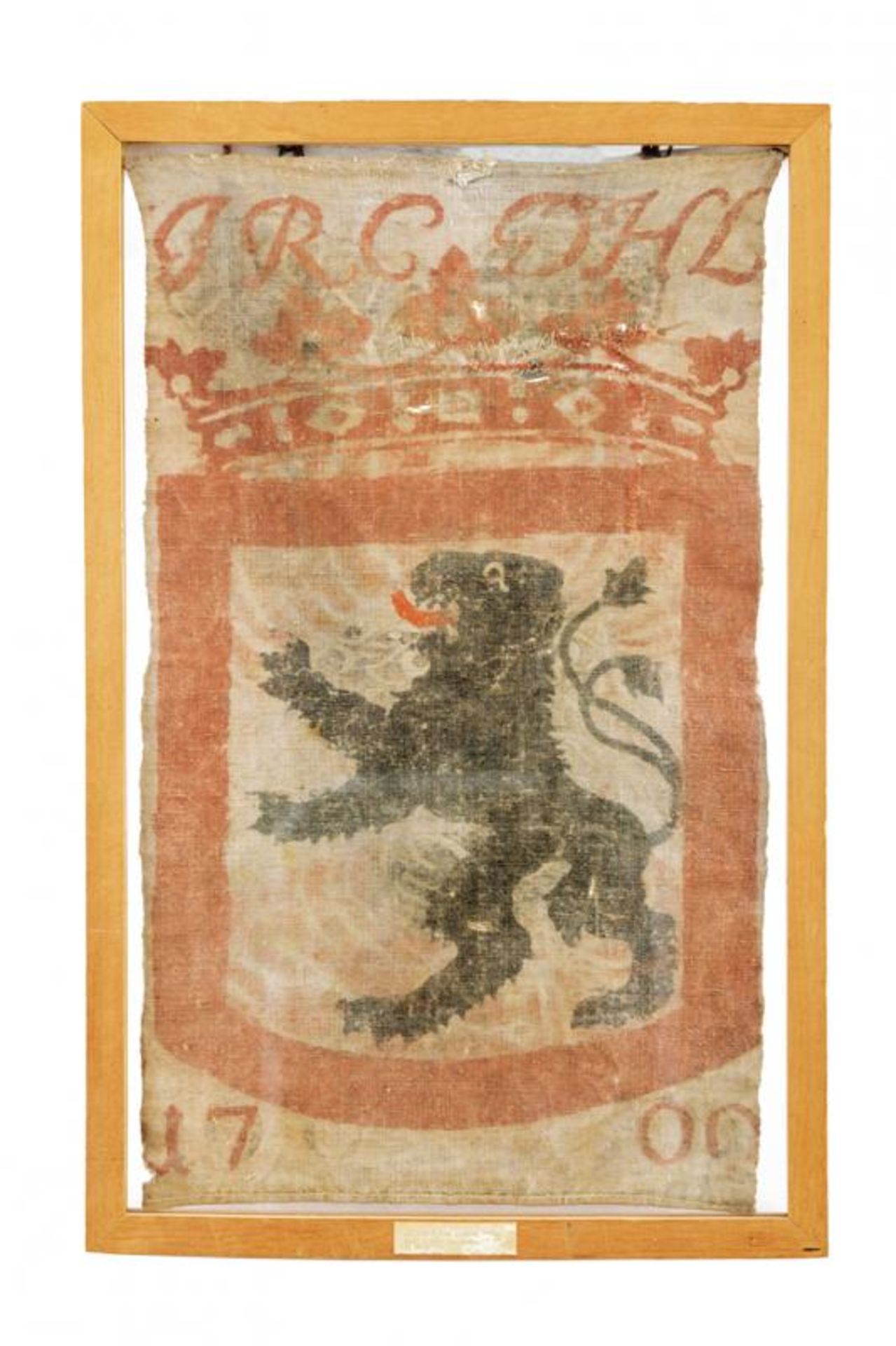 A nobleman's hunting banner (Jagdlappen)