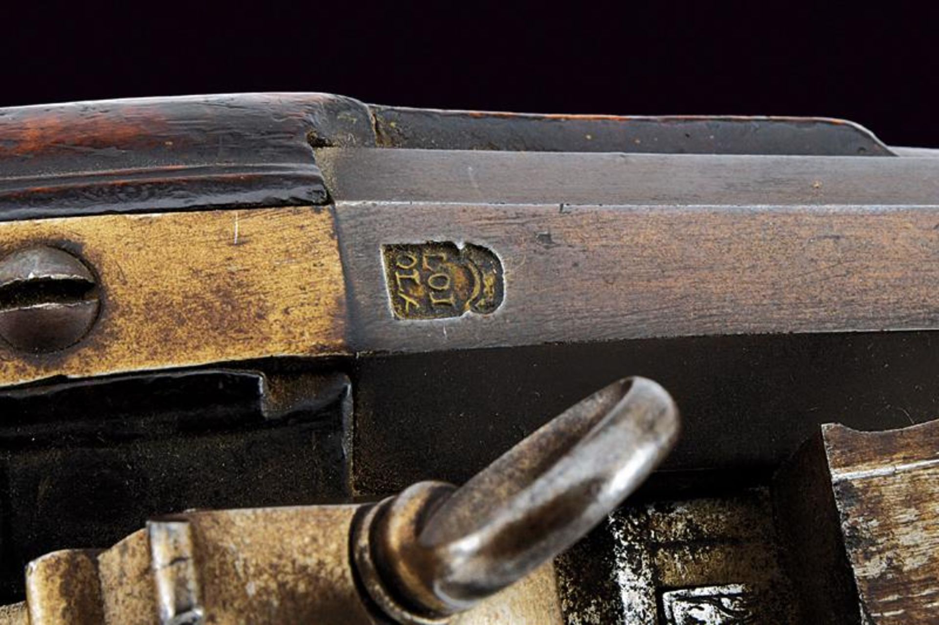 An elegant roman style flintlock gun - Image 7 of 11