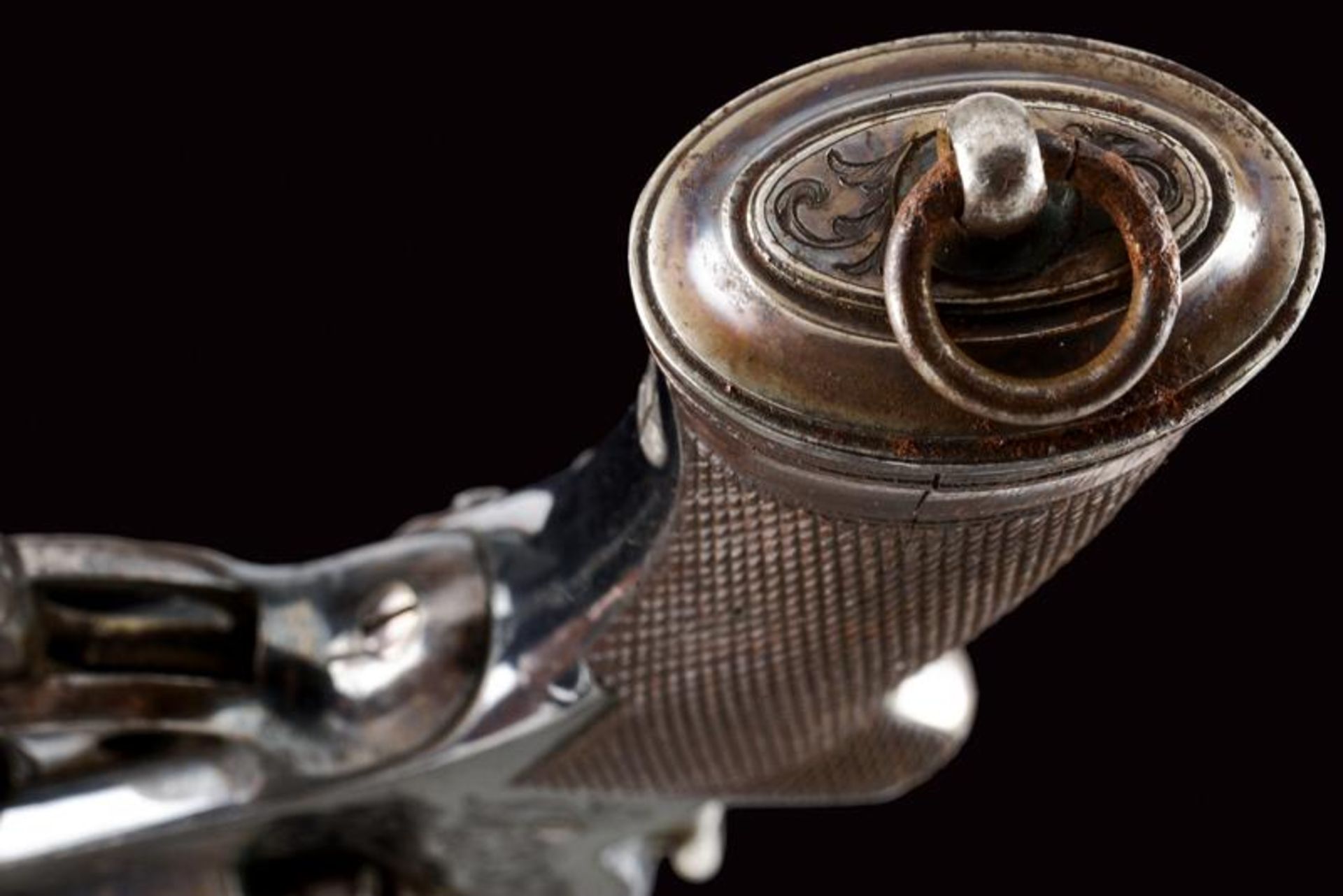 A Tranter patent percussion revolver by Francis Marquis in Paris - Bild 5 aus 7