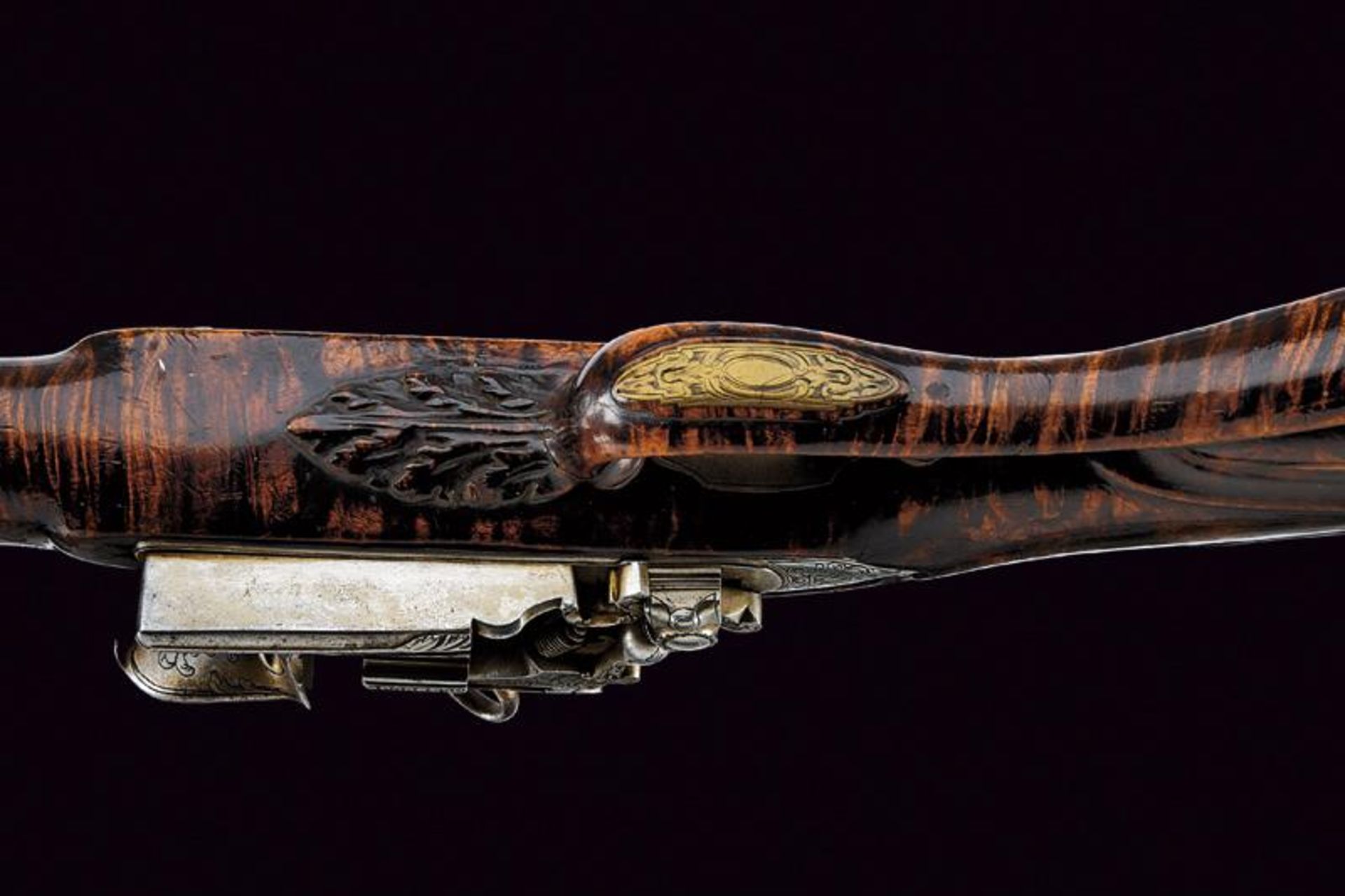 An elegant roman style flintlock gun - Image 9 of 11
