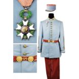 A complete officer's uniform of the 28th regiment in Africa