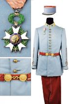 A complete officer's uniform of the 28th regiment in Africa