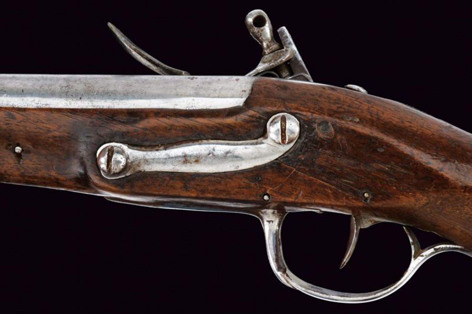 A gendarmerie flintlock pistol - Image 3 of 7