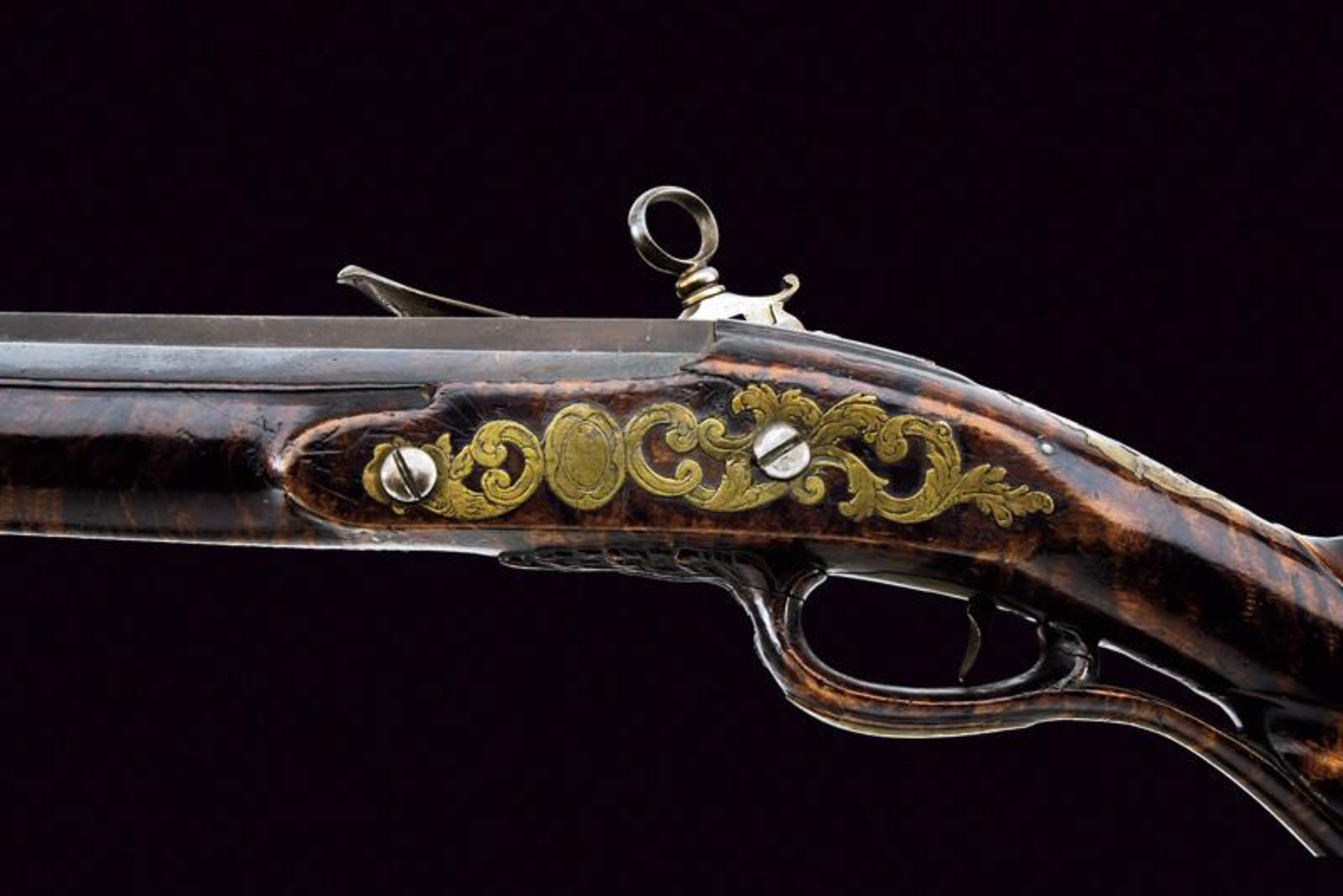 An elegant roman style flintlock gun - Image 8 of 11
