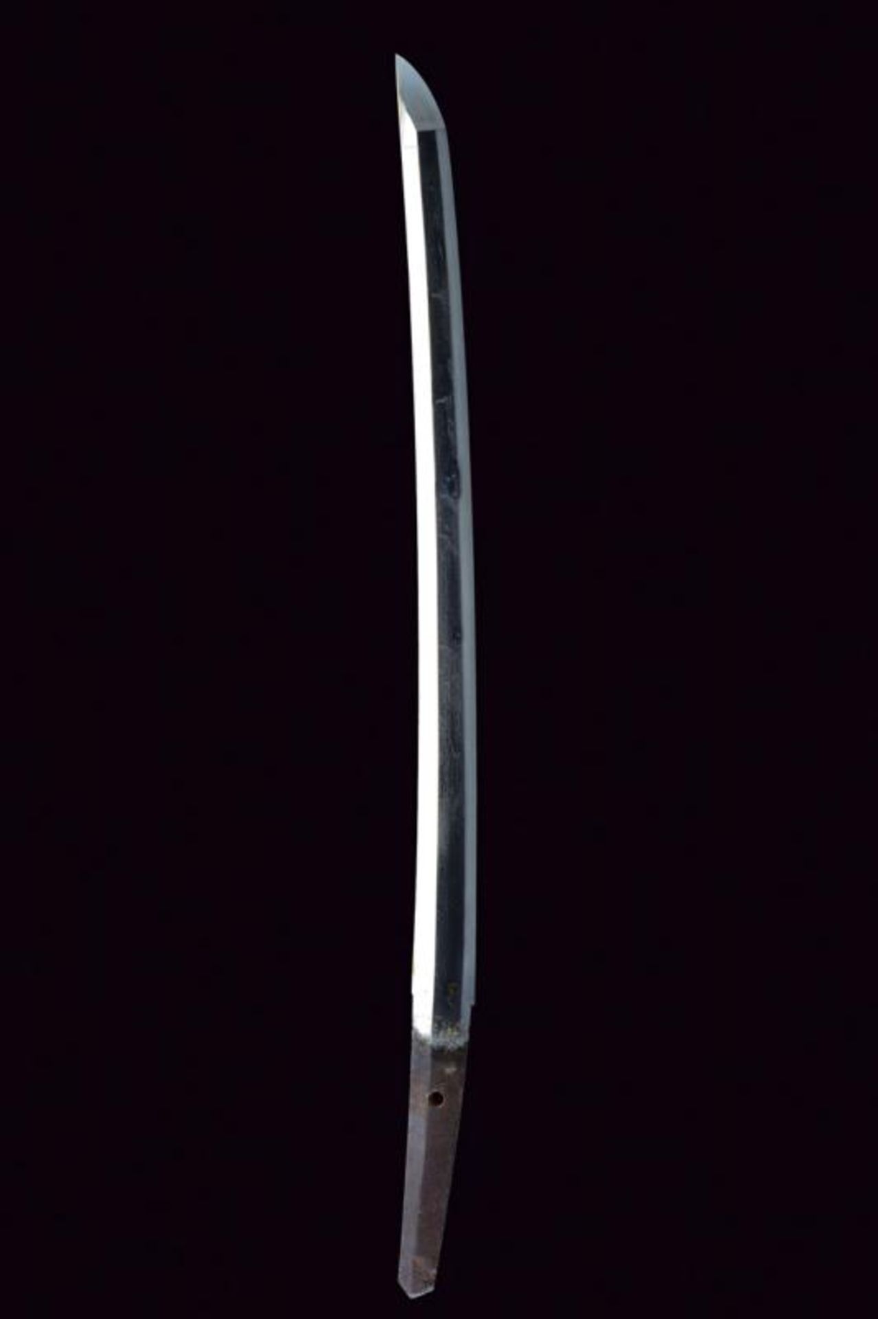 A wakizashi in shirasaya, mei: Hizen kuni ju Mustu no Kami Tadayoshi - Bild 2 aus 10