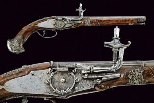 A fine wheellock pistol attributed to Giovan Antonio Gavacciolo