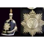 A very rare 'Garde du Corps' helmet, epoch Duke Charles III