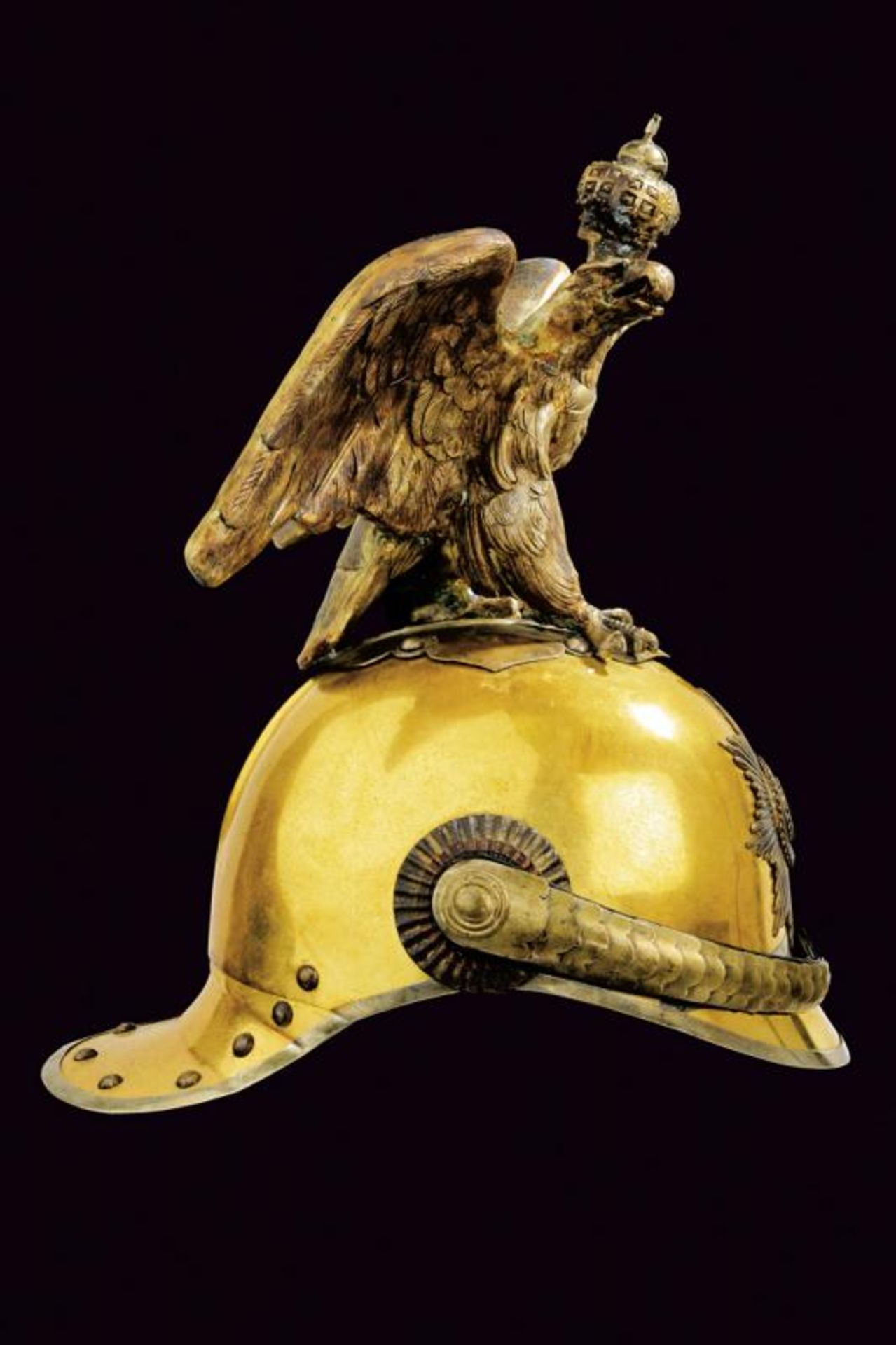 An Imperial 'Garde du Corps' Regiment Officer's parade helmet, epoch Nicholas II - Image 7 of 10