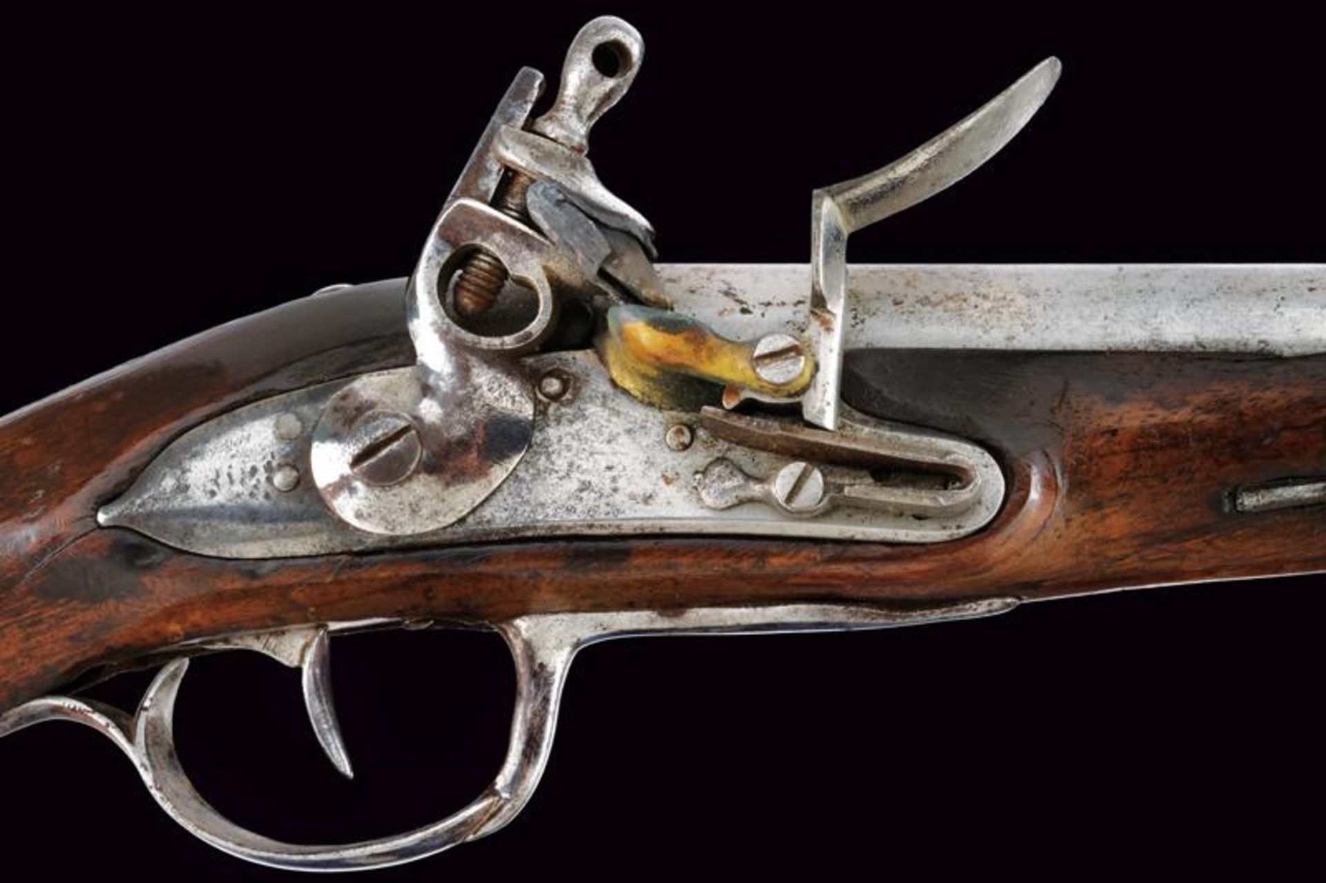 A gendarmerie flintlock pistol - Image 2 of 7