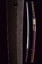 An elegant katana in koshirae, mei: Echigo no Kami Kanesada