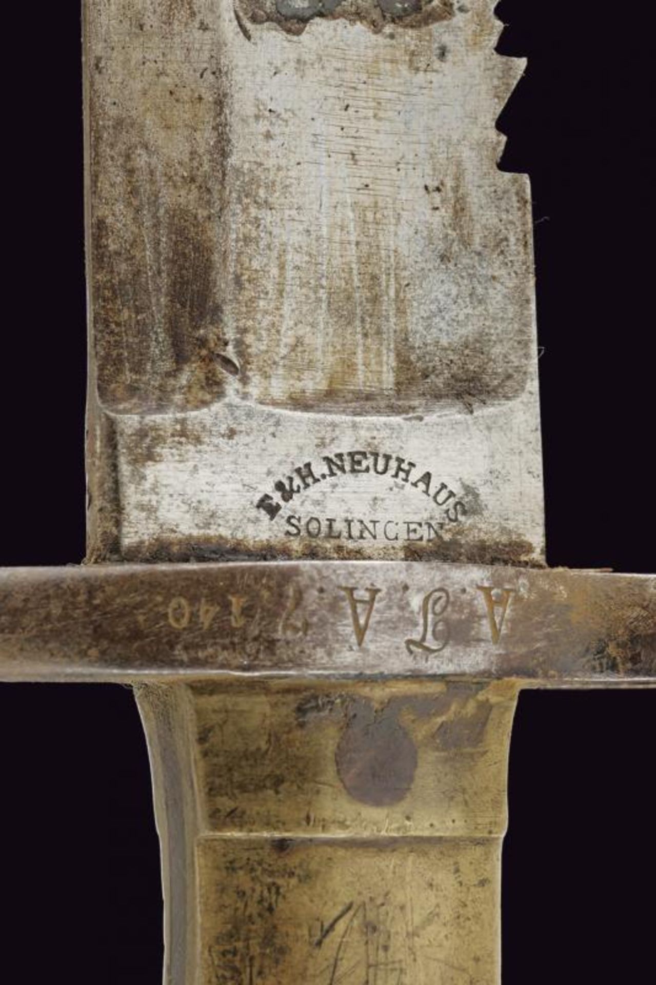 A rare 1871 model saw back bayonet - Image 4 of 7