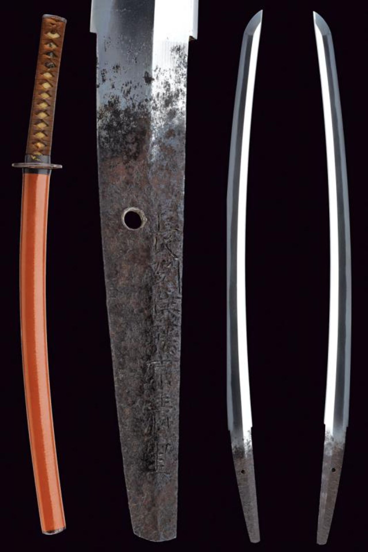 A wakizashi in koshirae