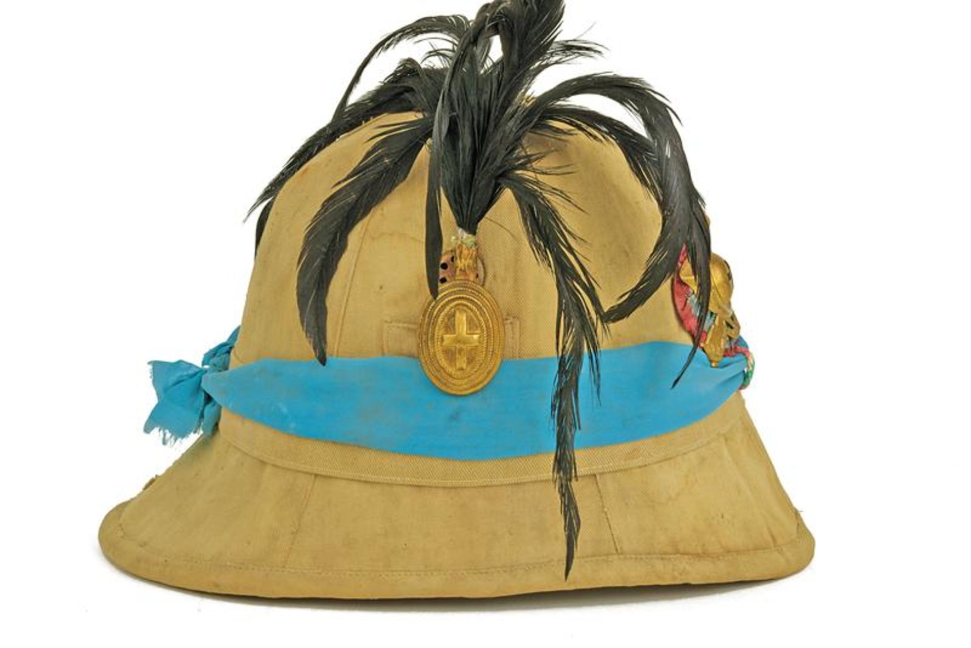 A 'Cacciatori d'Africa' officer's colonial helmet - Image 5 of 8