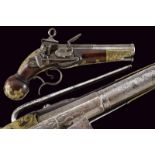 A rare Ripoll miquelet lock pistol